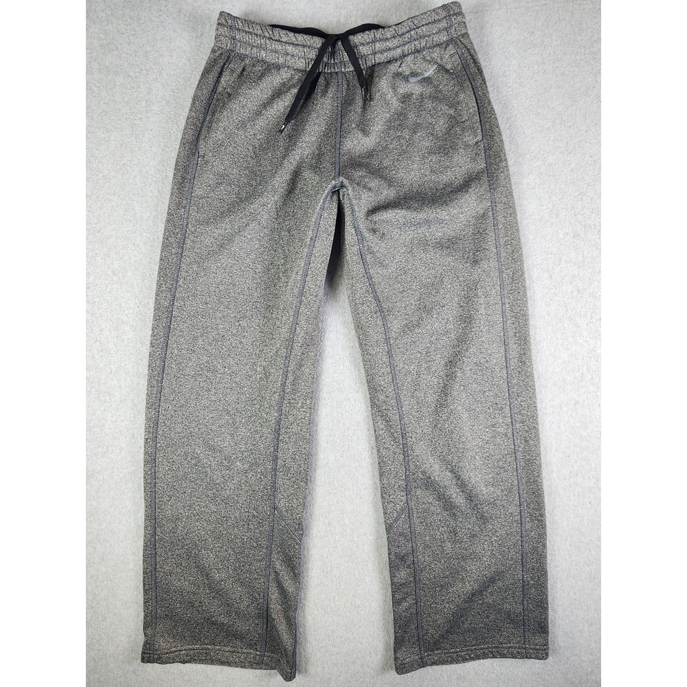 Nike Dri-Fit Sweatpants Womens Medium Gray Fleece All‎ Time Training 856918-010